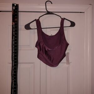 Women's Purple Sleeveless Top Seamless Nwt Tank Gorgeous